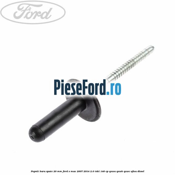 Popnit bara spate 20 mm Ford S-Max 2007-2014 2.0 TDCi 140 cp QXWA, QXWB, QXWC, UFWA diesel