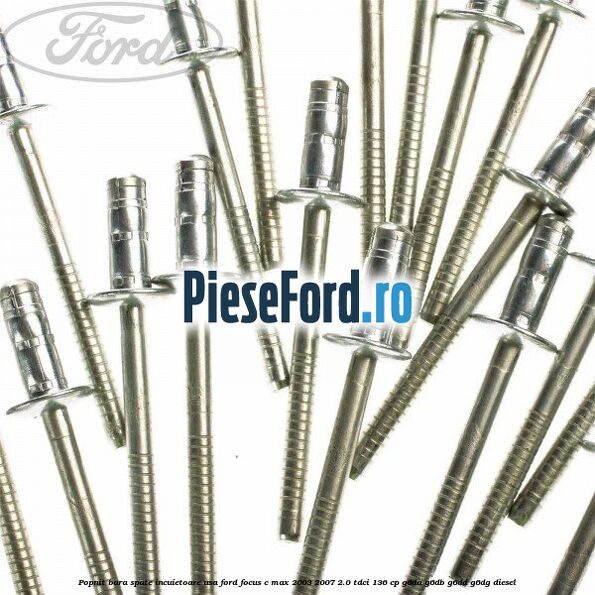 Popnit bara spate, incuietoare usa Ford Focus C-Max 2003-2007 2.0 TDCi 136 cp G6DA, G6DB, G6DD, G6DG diesel