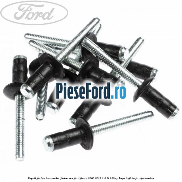 Popnit furtun intercooler, furtun aer Ford Fiesta 2008-2012 1.6 Ti 120 cp HXJA, HXJB, HXJE, RVJA benzina