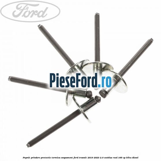 Popnit prindere protectie termica esapament Ford Transit 2019-2023 2.0 EcoBlue RWD 165 cp Popnit prindere protectie termica esapament Ford Transit 2019-2023 2.0 EcoBlue RWD 165 cp BLHA diesel