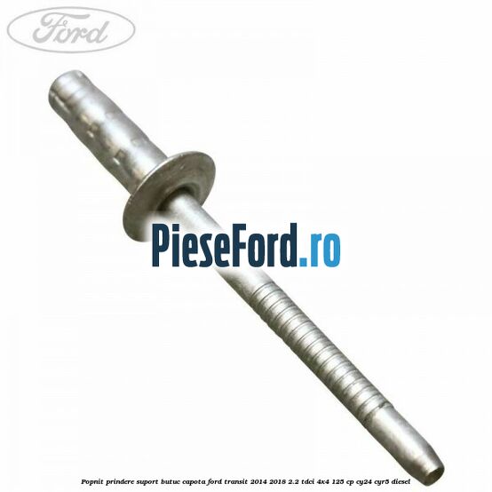 Popnit prindere suport butuc capota Ford Transit 2014-2018 2.2 TDCi 4x4 125 cp Popnit prindere suport butuc capota Ford Transit 2014-2018 2.2 TDCi 4x4 125 cp CY24, CYR5 diesel