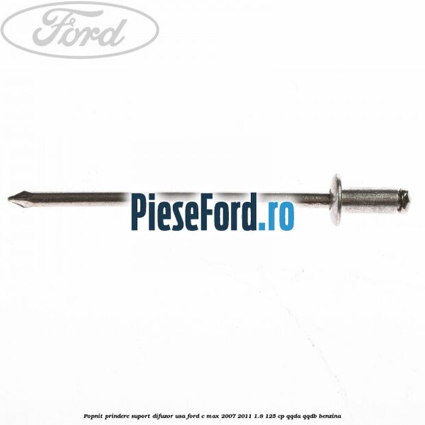 Popnit prindere suport difuzor usa Ford C-Max 2007-2011 1.8 125 cp QQDA, QQDB benzina