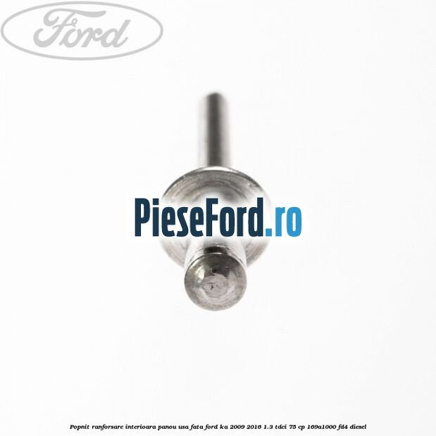 Popnit ranforsare interioara panou usa fata Ford Ka 2009-2016 1.3 TDCi 75 cp 169A1000, FD4 diesel