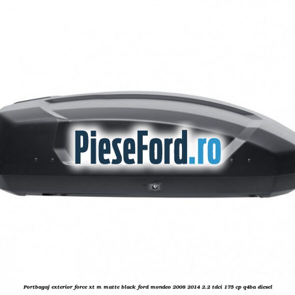 Portbagaj exterior FORCE XT M, matte black Ford Mondeo 2008-2014 2.2 TDCi 175 cp Q4BA diesel