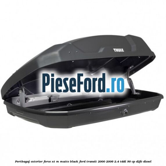 Portbagaj exterior FORCE XT M, matte black Ford Transit 2000-2006 2.4 TDdi 90 cp D2FE diesel