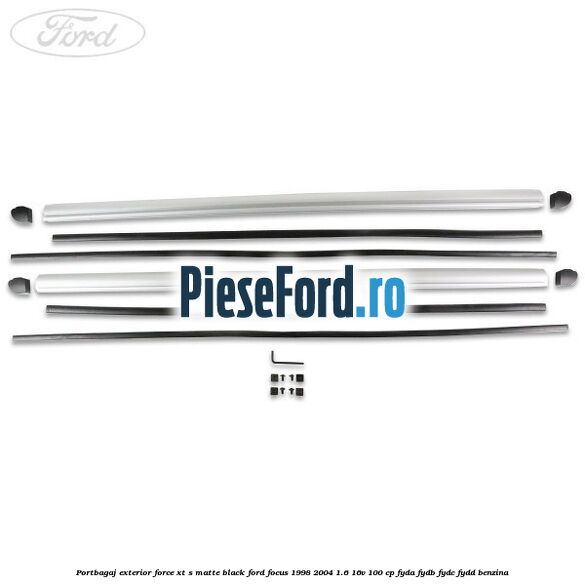 Portbagaj exterior FORCE XT S, matte black Ford Focus 1998-2004 1.6 16V 100 cp Portbagaj exterior FORCE XT S, matte black Ford Focus 1998-2004 1.6 16V 100 cp FYDA, FYDB, FYDC, FYDD benzina