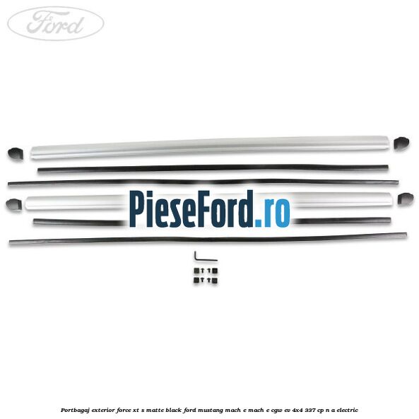 Portbagaj exterior FORCE XT S, matte black Ford Mustang Mach-E MACH-E (CGW) EV 4x4 337 cp n/a electric