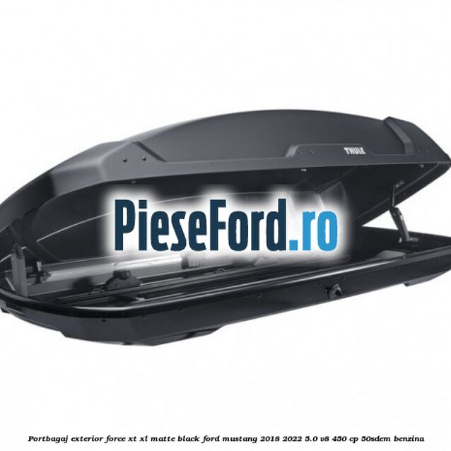 Portbagaj exterior Force XT XL, matte black Ford Mustang 2018-2022 5.0 V8 450 cp 50SDEM benzina