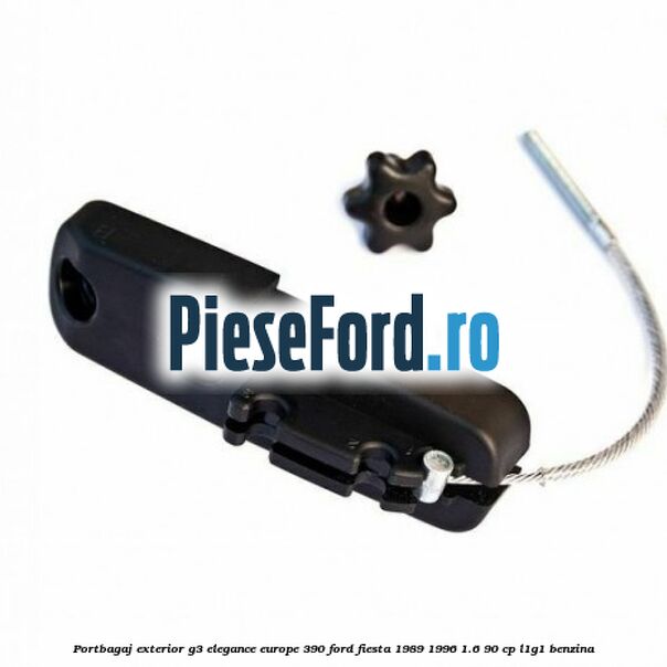 Portbagaj exterior G3 Elegance Europe 390 Ford Fiesta 1989-1996 1.6 90 cp L1G1 benzina