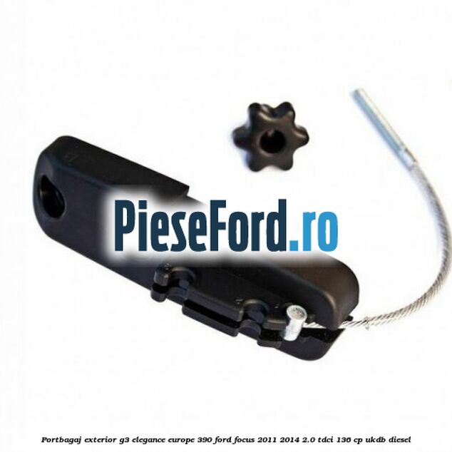 Portbagaj exterior G3 Elegance Europe 390 Ford Focus 2011-2014 2.0 TDCi 136 cp UKDB diesel