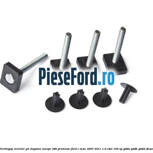 Portbagaj exterior G3 Elegance Europe 390 Premium Ford C-Max 2007-2011 1.6 TDCi 109 cp G8DA, G8DB, G8DD diesel