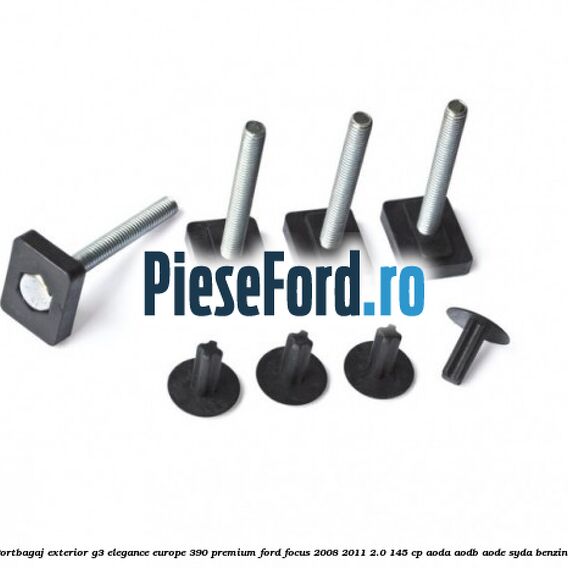 Portbagaj exterior G3 Elegance Europe 390 Premium Ford Focus 2008-2011 2.0 145 cp AODA, AODB, AODE, SYDA benzina