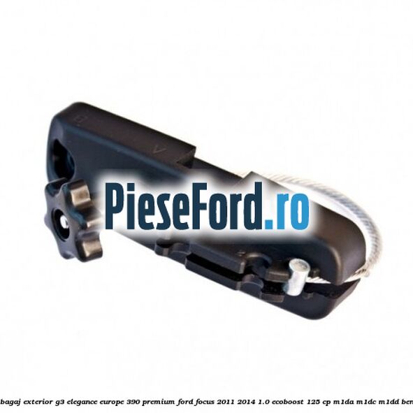 Portbagaj exterior G3 Elegance Europe 390 Premium Ford Focus 2011-2014 1.0 EcoBoost 125 cp M1DA, M1DC, M1DD benzina