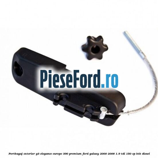 Portbagaj exterior G3 Elegance Europe 390 Premium Ford Galaxy 2000-2006 1.9 TDI 150 cp BTB diesel