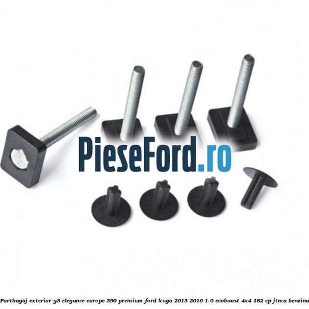 Portbagaj exterior G3 Elegance Europe 390 Premium Ford Kuga 2013-2016 1.6 EcoBoost 4x4 182 cp JTMA benzina