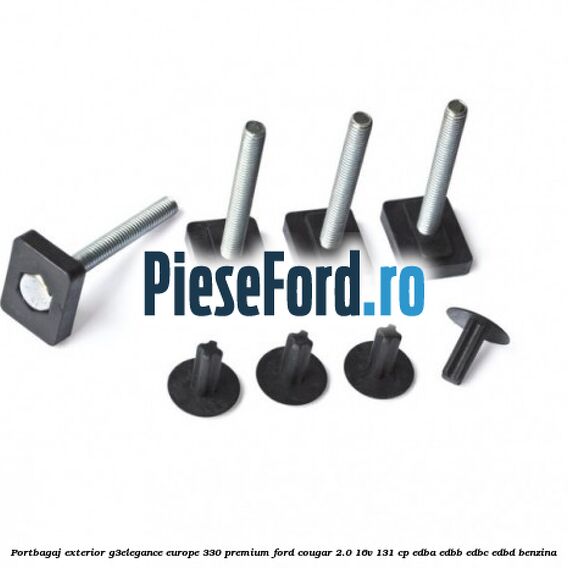 Portbagaj exterior G3Elegance Europe 330 Premium Ford Cougar 2.0 16V 131 cp Portbagaj exterior G3Elegance Europe 330 Premium Ford Cougar 2.0 16V 131 cp EDBA, EDBB, EDBC, EDBD benzina
