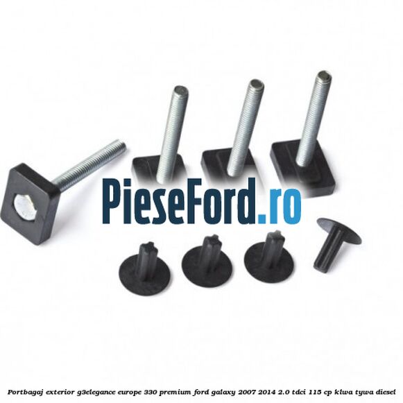 Portbagaj exterior G3Elegance Europe 330 Premium Ford Galaxy 2007-2014 2.0 TDCi 115 cp KLWA, TYWA diesel