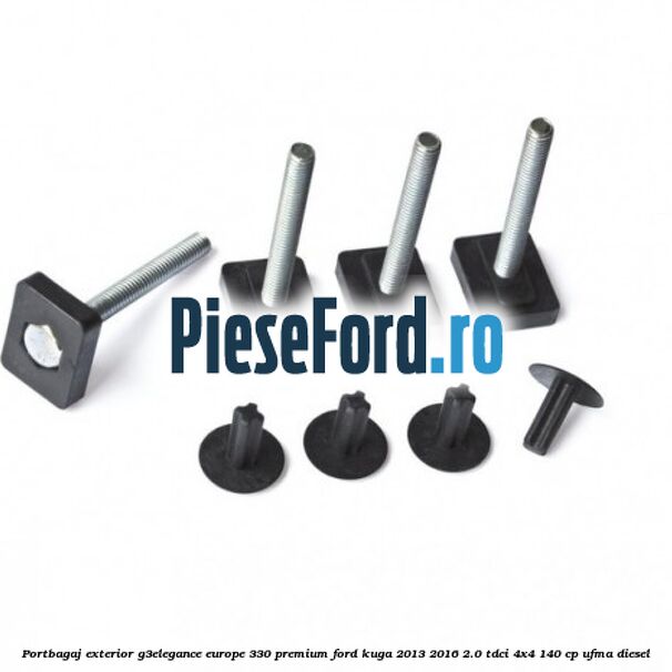 Portbagaj exterior G3Elegance Europe 330 Premium Ford Kuga 2013-2016 2.0 TDCi 4x4 140 cp UFMA diesel