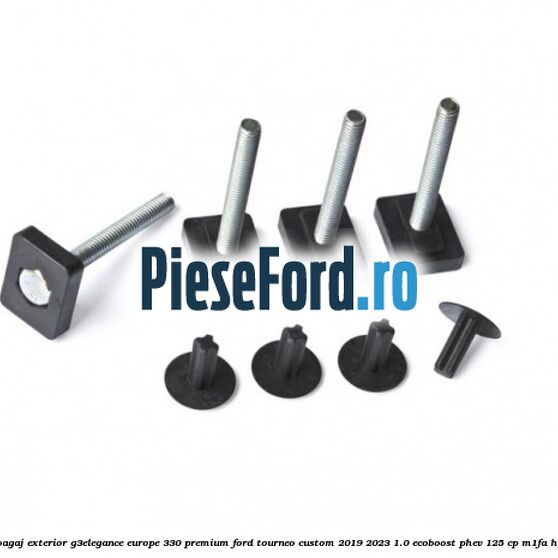 Portbagaj exterior G3Elegance Europe 330 Premium Ford Tourneo Custom 2019-2023 1.0 EcoBoost PHEV 125 cp M1FA Hybrid