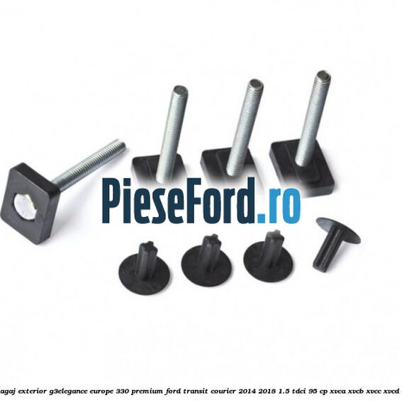 Portbagaj exterior G3Elegance Europe 330 Premium Ford Transit Courier 2014-2018 1.5 TDCi 95 cp XVCA, XVCB, XVCC, XVCD diesel