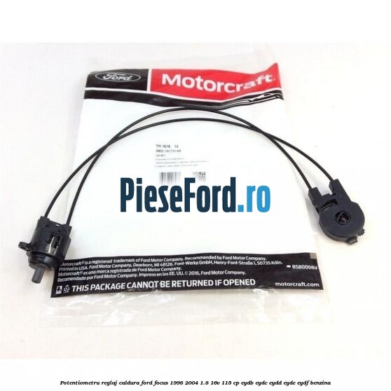 Potentiometru reglaj caldura Ford Focus 1998-2004 1.8 16V 115 cp EYDB, EYDC, EYDD, EYDE, EYDF benzina