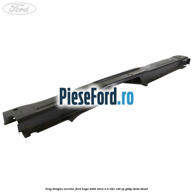 Prag dreapta exterior Ford Kuga 2008-2012 2.0 TDCi 136 cp G6DG, UKDA diesel