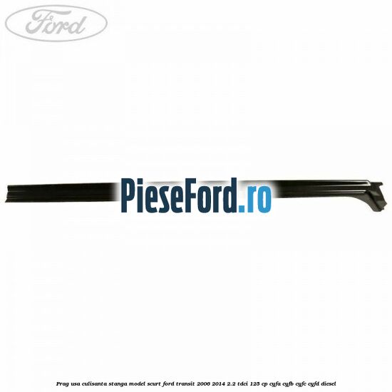 Prag usa culisanta stanga model scurt Ford Transit 2006-2014 2.2 TDCi 125 cp CYFA, CYFB, CYFC, CYFD diesel