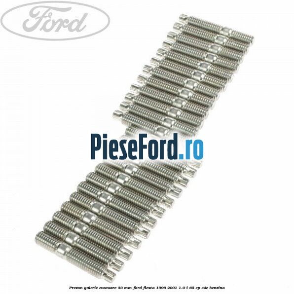 Prezon galerie evacuare 33 MM Ford Fiesta 1996-2001 1.0 i 65 cp C4E benzina