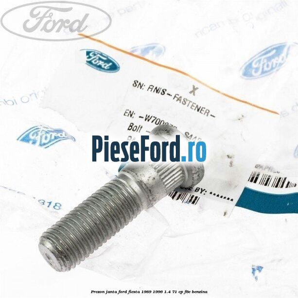 Prezon janta Ford Fiesta 1989-1996 1.4 71 cp Prezon janta Ford Fiesta 1989-1996 1.4 71 cp F6E benzina