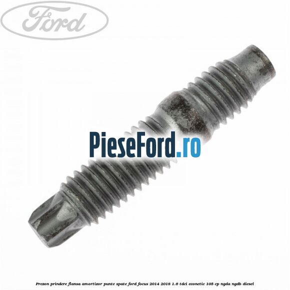 Prezon prindere flansa amortizor punte spate Ford Focus 2014-2018 1.6 TDCi ECOnetic 105 cp Prezon prindere flansa amortizor punte spate Ford Focus 2014-2018 1.6 TDCi ECOnetic 105 cp NGDA, NGDB diesel
