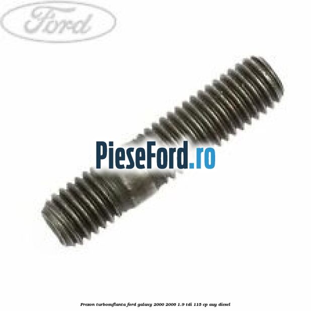 Prezon turbosuflanta Ford Galaxy 2000-2006 1.9 TDI 115 cp AUY diesel