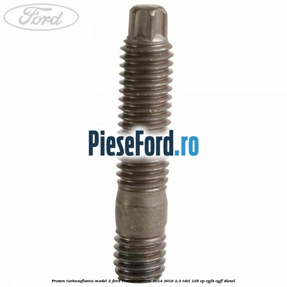 Prezon turbosuflanta model 2 Ford Transit Custom 2014-2018 2.2 TDCi 125 cp CYF4, CYFF diesel
