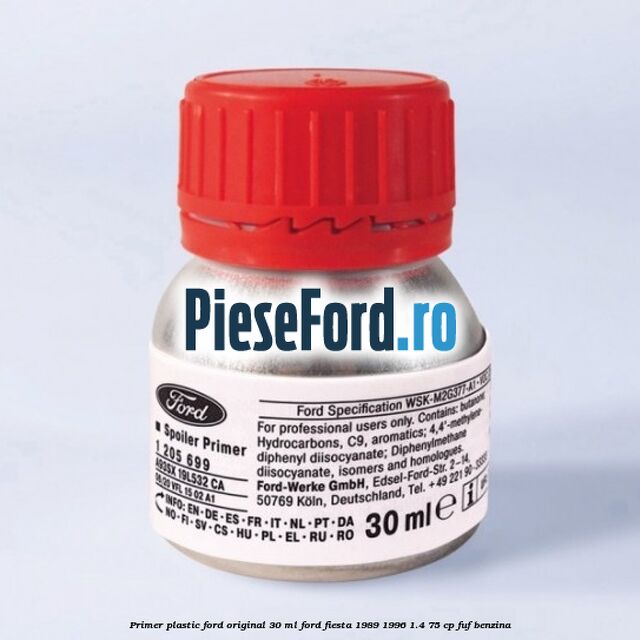 Primer plastic Ford original 30 ML Ford Fiesta 1989-1996 1.4 75 cp FUF benzina