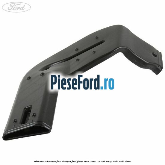 Priza aer sub scaun fata dreapta Ford Focus 2011-2014 1.6 TDCi 95 cp T3DA, T3DB diesel