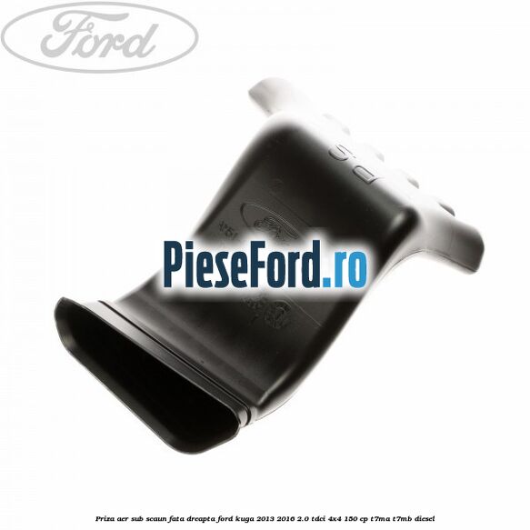 Priza aer sub scaun fata dreapta Ford Kuga 2013-2016 2.0 TDCi 4x4 150 cp T7MA, T7MB diesel
