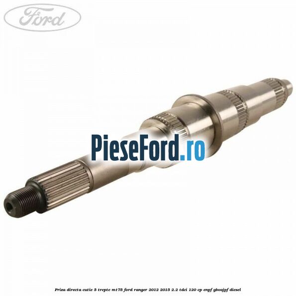 Priza directa cutie 5 trepte MT75 Ford Ranger 2012-2015 2.2 TDCi 120 cp