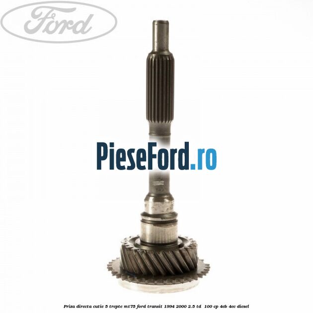 Priza directa cutie 5 trepte MT75 Ford Transit 1994-2000 2.5 TD  100 cp 4EB, 4EC diesel