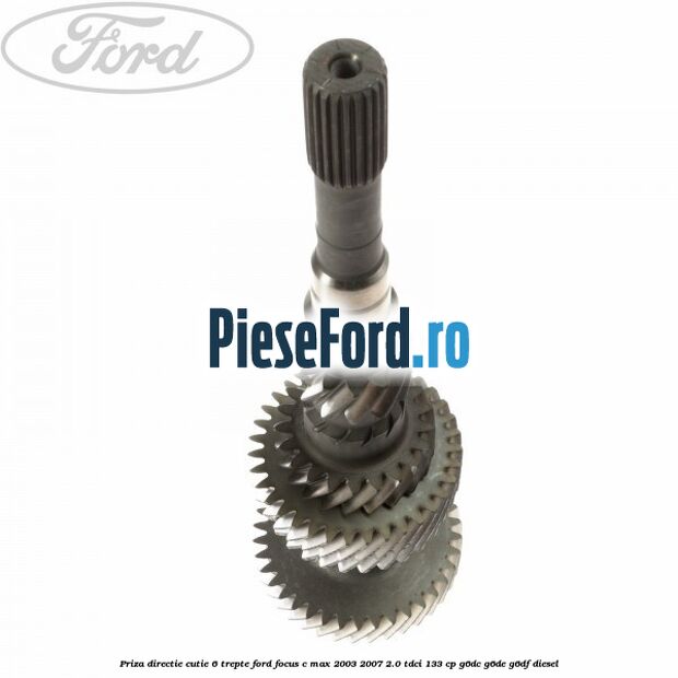 Priza directie cutie 6 trepte Ford Focus C-Max 2003-2007 2.0 TDCi 133 cp G6DC, G6DE, G6DF diesel