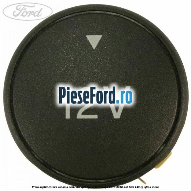 Priza suplimentara consola centrala spre spate Ford Kuga 2013-2016 2.0 TDCi 140 cp UFMA diesel