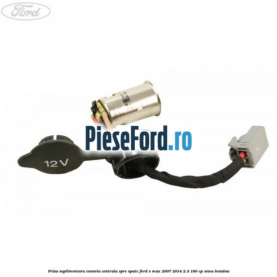 Priza suplimentara consola centrala spre spate Ford S-Max 2007-2014 2.3 160 cp Priza suplimentara consola centrala spre spate Ford S-Max 2007-2014 2.3 160 cp SEWA benzina