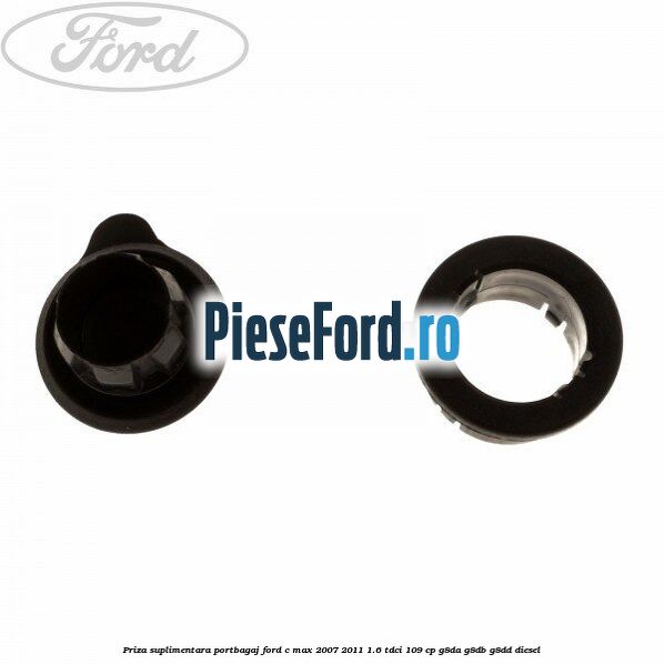Priza suplimentara portbagaj Ford C-Max 2007-2011 1.6 TDCi 109 cp G8DA, G8DB, G8DD diesel