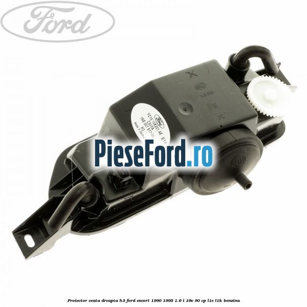 Proiector ceata dreapta H3 Ford Escort 1990-1995 1.6 i 16V 90 cp L1E, L1K benzina