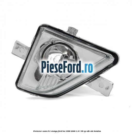 Proiector ceata H1 stanga Ford Ka 1996-2008 1.6 i 95 cp CDB, CDC benzina