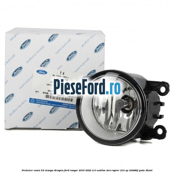 Proiector ceata H8 stanga dreapta Ford Ranger 2019-2022 2.0 EcoBlue 4x4 Raptor 213 cp T20DD0J, YN2X diesel