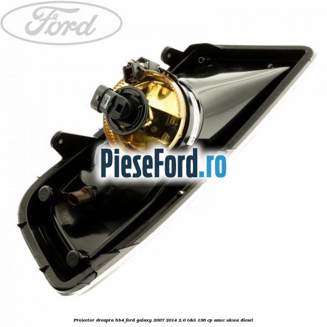 Proiector dreapta, HB4 Ford Galaxy 2007-2014 2.0 TDCi 136 cp AZWC, UKWA diesel