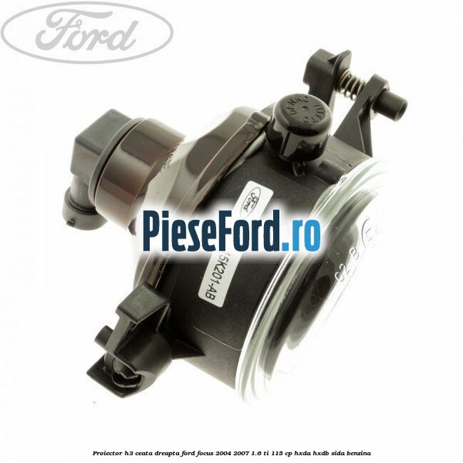 Proiector H3 ceata dreapta Ford Focus 2004-2007 1.6 Ti 115 cp HXDA, HXDB, SIDA benzina