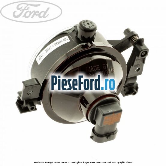 Proiector stanga an 03/2009-10/2012 Ford Kuga 2008-2012 2.0 TDCI 140 cp UFDA diesel