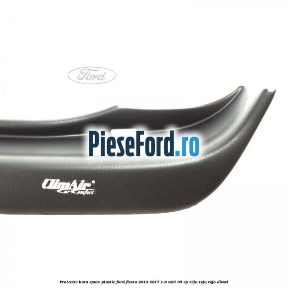 Protectie bara spate plastic Ford Fiesta 2013-2017 1.6 TDCi 95 cp T3JA, TZJA, TZJB diesel