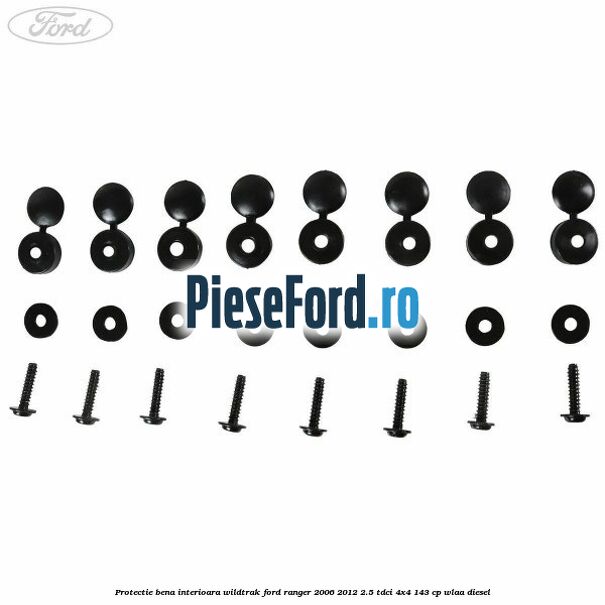Protectie bena interioara Wildtrak Ford Ranger 2006-2012 2.5 TDCi 4x4 143 cp WLAA diesel