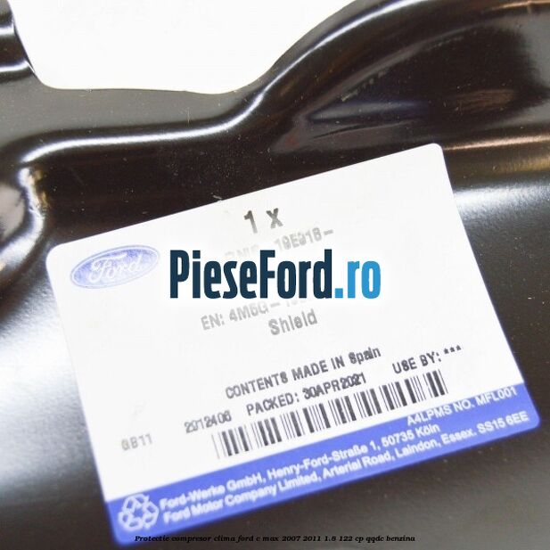 Protectie compresor clima Ford C-Max 2007-2011 1.8 122 cp Protectie compresor clima Ford C-Max 2007-2011 1.8 122 cp QQDC benzina